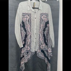 Aratta Silent Journey Idelle Split Back shirt